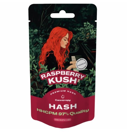 Canntropy HHCPM Hash Raspberry Kush, HHCPM 97% Qualität, 1g – 100 g