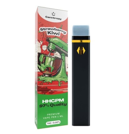 Canntropy HHCPM Vape Pen Erdbeere Kiwi, HHCPM 97% Qualität, 1 ml