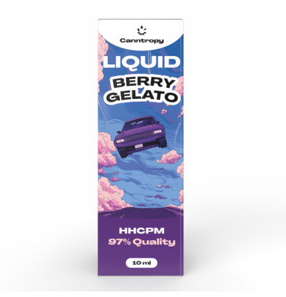 Canntropy HHCPM Liquid Berry Gelato, HHCPM 97% Qualität, 10 ml