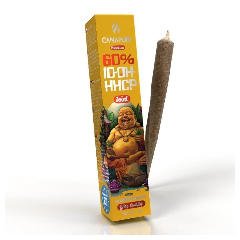 CanaPuff 10-OH-HHCP Preroll Lachender Buddha, 10-OH-HHCP 60 %, 2 g