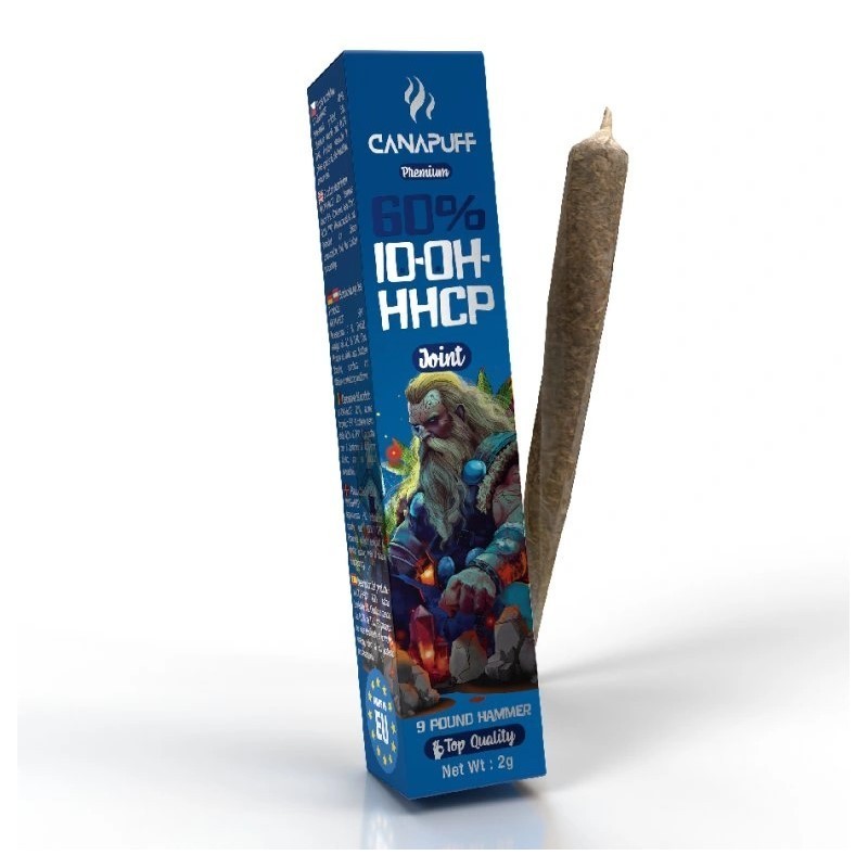 CanaPuff 10-OH-HHCP Preroll 9 Pfund Hammer, 10-OH-HHCP 60 %, 2 g