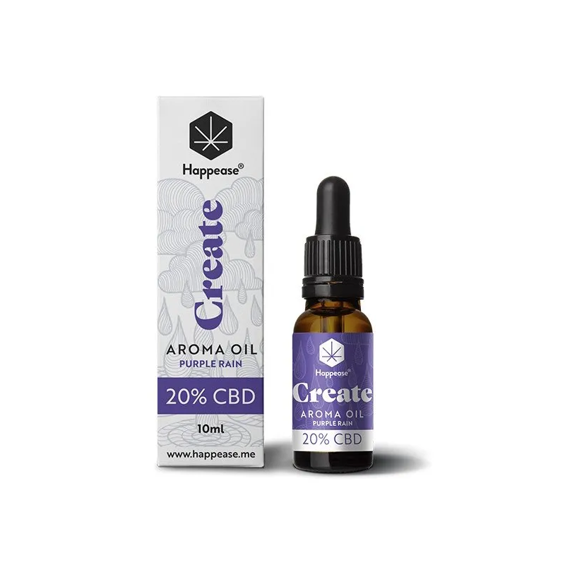 Happease CBD Öl Purple Rain, 20 % CBD, 2000 mg, 10 ml