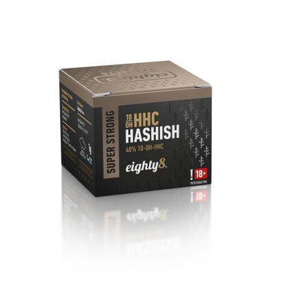 Eighty8 10-OH-HHC Haschisch Super Strong Caramelo, 40 % 10-OH-HHC, 1 g