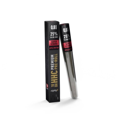 Eighty8 10-OH-HHC Preroll Super Strong Apple Fritter, 25 % 10-OH-HHC, 0,8 g