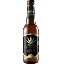 Euphoria Cannabis Gold Leaf Beer (330 ml) - Karton (24 Flaschen)