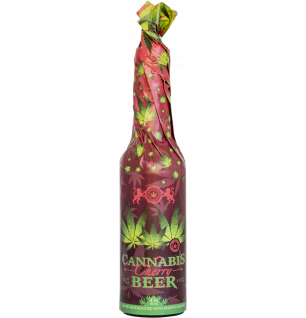 Canatura Cannabis Cherry Beer (330 ml) – Handverpackt - Karton (24 Fla