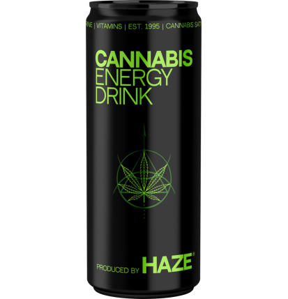 HaZe Cannabis Energy Drink (250 ml) - Tray (24 Dosen)