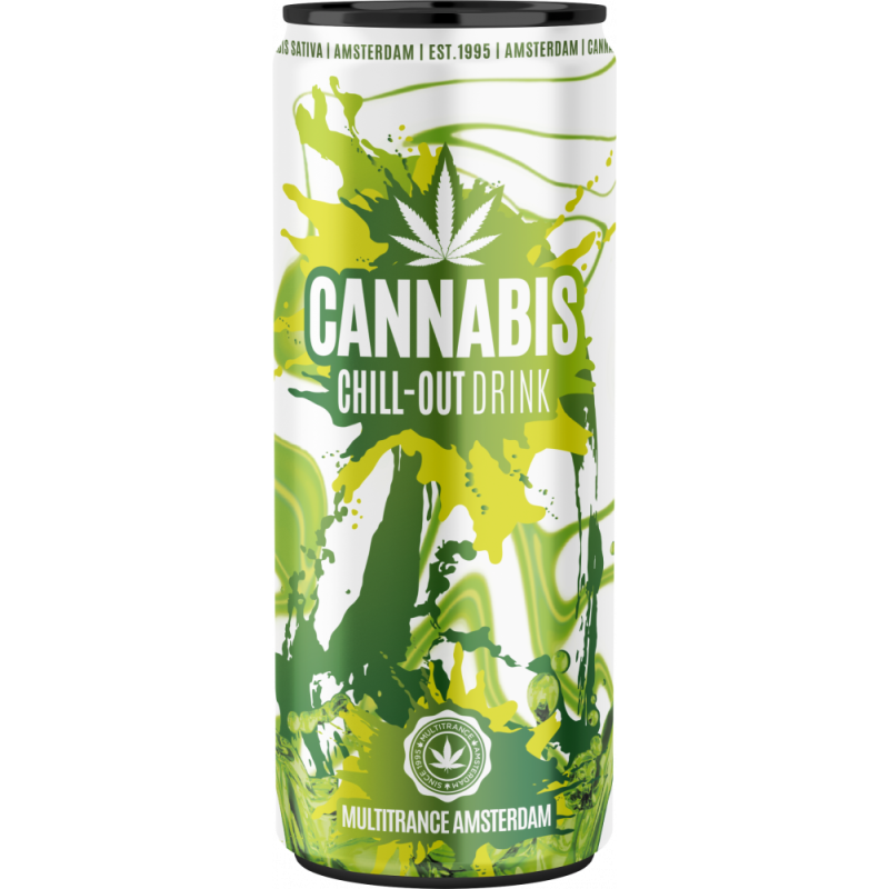 Cannabis Chillout Drink (250 ml) - Tablett (24 Dosen)