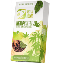 Multitrance Astra Hanf-Kaffeekapseln (250 mg Hanf) - Karton (10 Schach