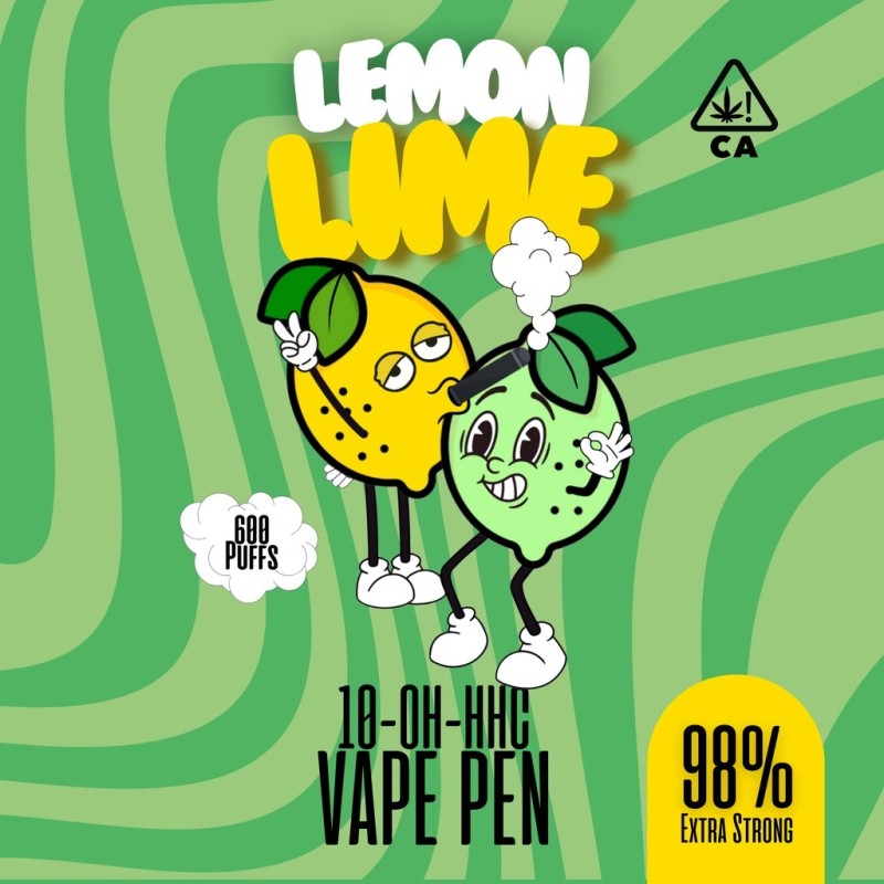 10-OH-HHC | Lemon Lime 1ml Vape Pen