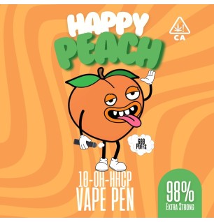 Highhappy 10-OH-HHCP | Happy Peach 1ml Vape Pen