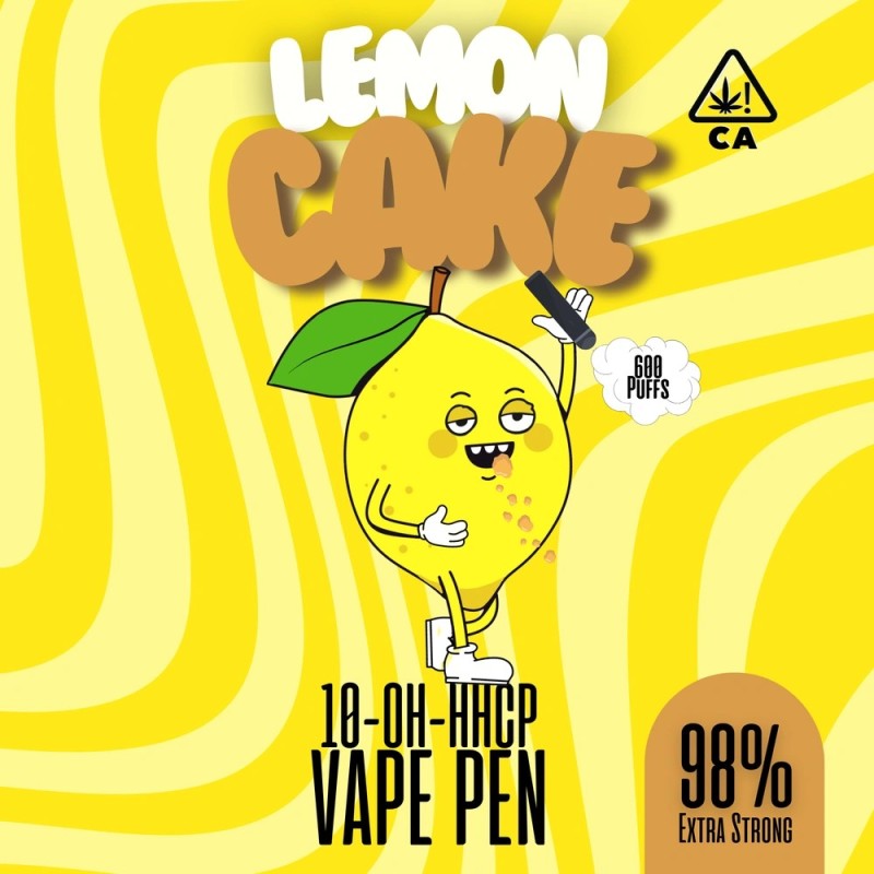 10-OH-HHCP | Lemon Cake 1ml Vape Pen