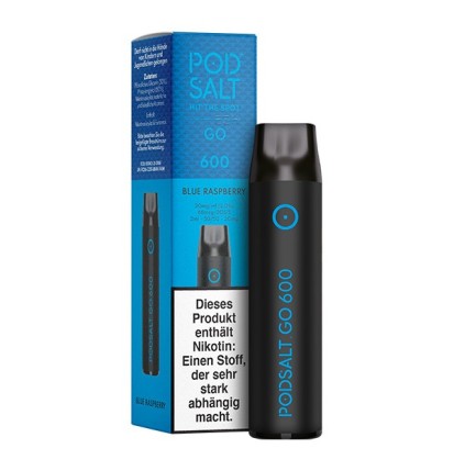 POD SALT Pod Salt Go 600 Einweg E-Zigarette - Blue Raspberry