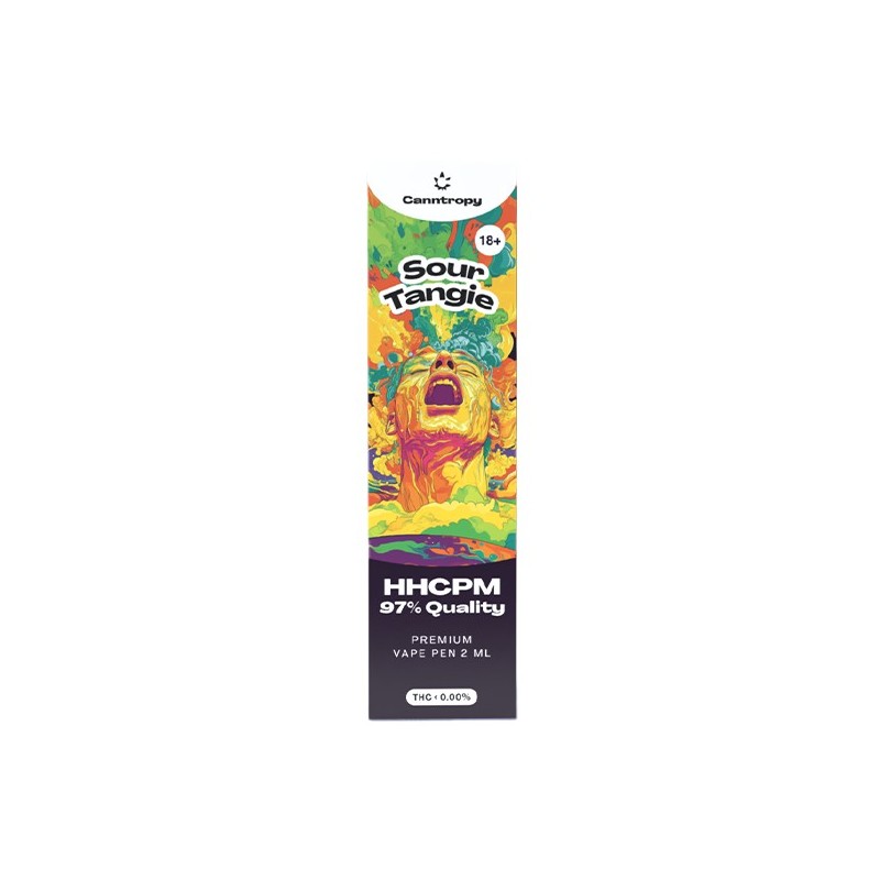 Canntropy HHCPM Vape Pen Sour Tangie, HHCPM 97% Qualität, 2 ml