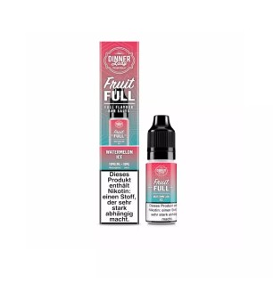 Dinner Lady Dinner Lady Nikotinsalz Fruit Full - Watermelon Ice 10ml