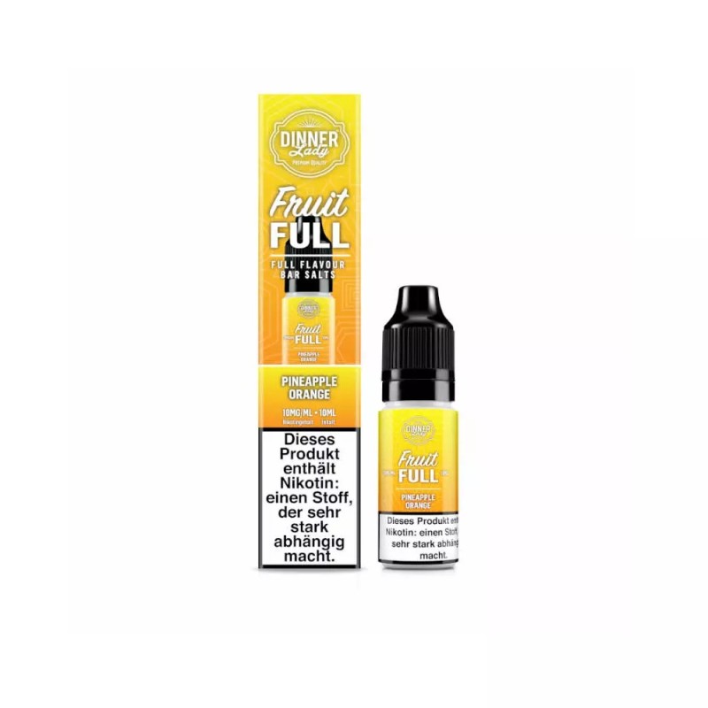 Dinner Lady Nikotinsalz Fruit Full - Pineapple Orange 10ml