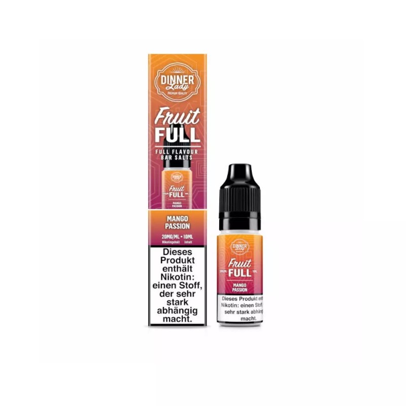 Dinner Lady Nikotinsalz Fruit Full - Mango Passion 10ml