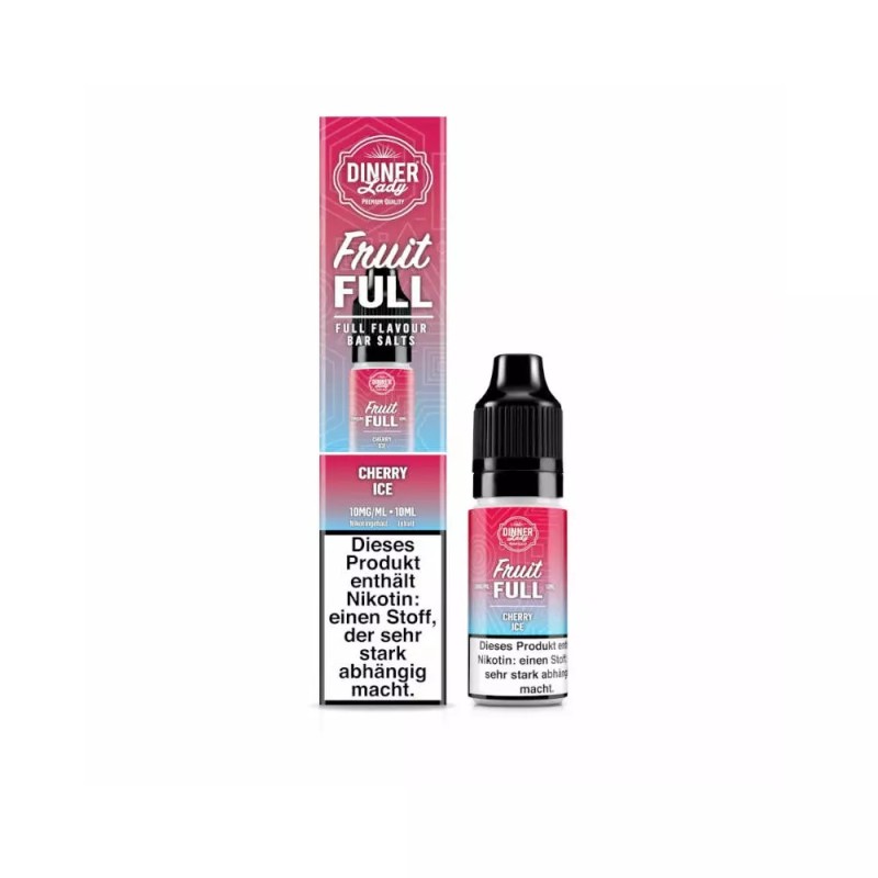 Dinner Lady Nikotinsalz Fruit Full - Cherry Ice 10ml