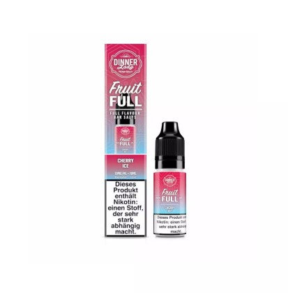 Dinner Lady Nikotinsalz Fruit Full - Cherry Ice 10ml