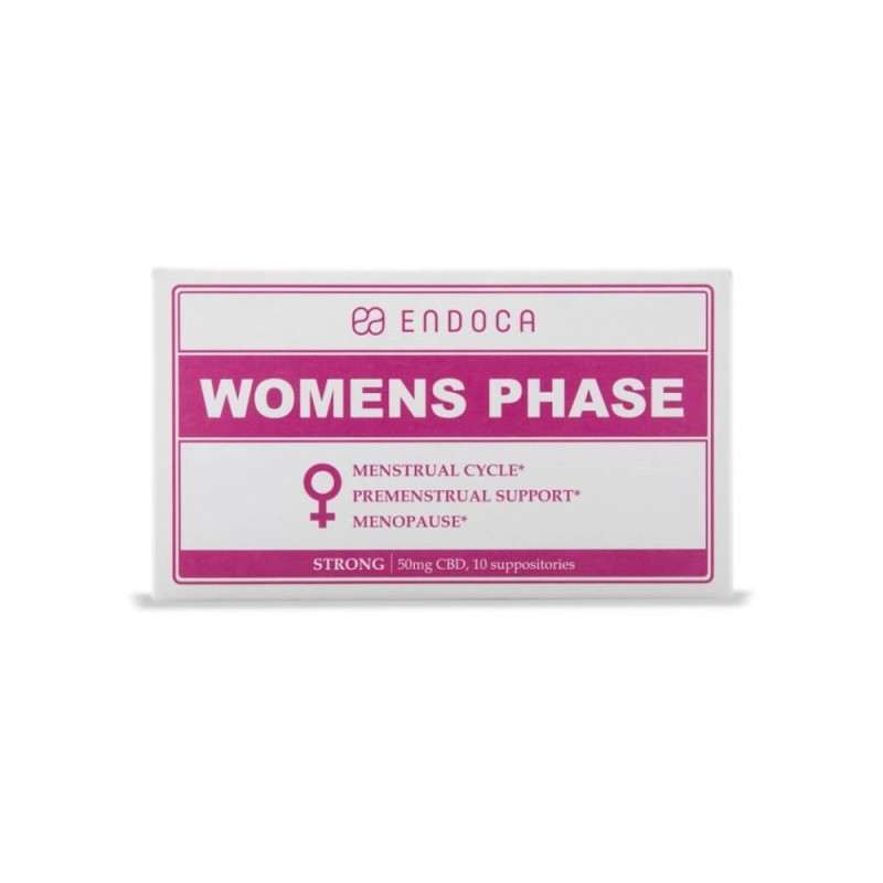 Endoca Zäpfchen Womens Phase 500 mg CBD, 10 Stk