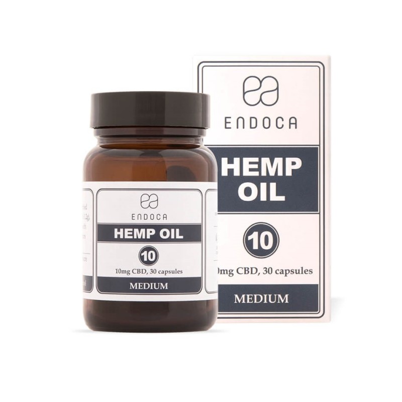 Endoca Hanföl-Kapseln 300 mg CBD, 30 Stück