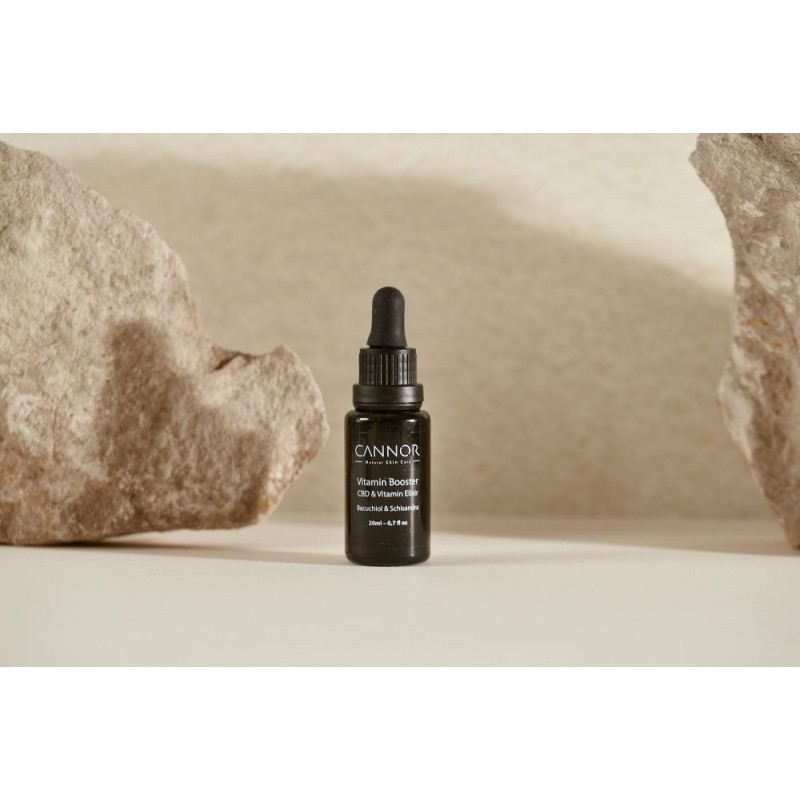 Cannor Vitaminelixier – trockenes Gesichtsöl Bakuchiol & CBD 20ml