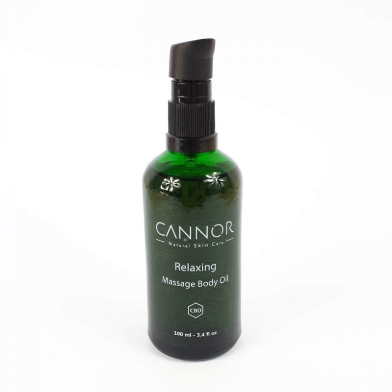 Cannor Massageöl mit CBD, 100ml