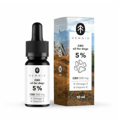 Hemnia Hemnia CBD-Öl für Hunde 5 %, 500 mg, 10 ml