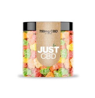 JustCBD JustCBD Saure Bären 250 mg - 3000 mg CBD