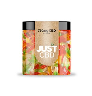 JustCBD JustCBD Gummies Worms 250 mg - 3000 mg CBD