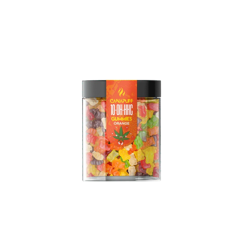 Canapuff 10-OH-HHC Gummies Orange, THC weniger als 0,2 %, (10, 25, 50 Stück)