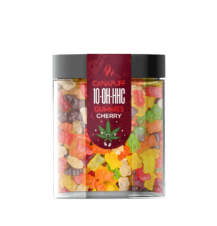 CanaPuff Canapuff 10-OH-HHC Gummies Kirsche, THC weniger als 0,2 %, (1