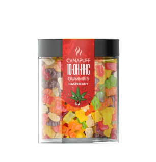 CanaPuff Canapuff 10-OH-HHC Gummies Himbeere, THC weniger als 0,2 %, (