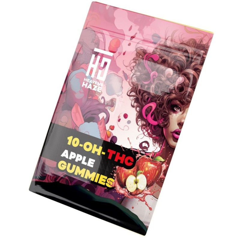 Heavens Haze 10-OH-THC Gummies Apfel, 3 Stück