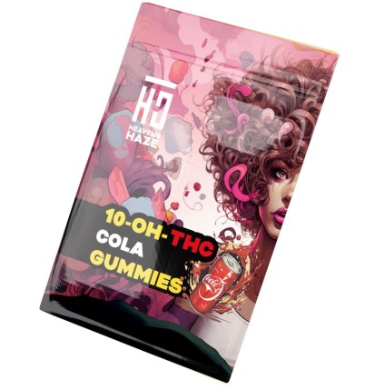 Heavens Haze 10-OH-THC Gummies Cola, 3 Stück