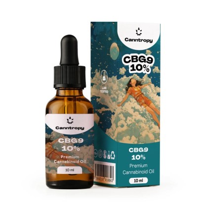 Canntropy CBG9 Premium Cannabinoid Öl, 10 % CBG9, 10ml