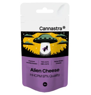 Cannastra Cannastra HHCPM Flower Alien Käse 97% Qualität, 1g - 100 g