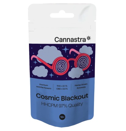 Cannastra Cannastra HHCPM Blüte Cosmic Blackout 97% Qualität, 1g - 100