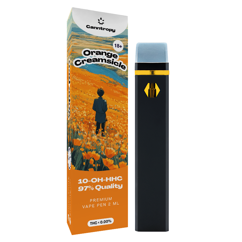 Canntropy 10-OH-HHC Vape Pen Orange Creamsicle, 10-OH-HHC 97% Qualität, 2ml