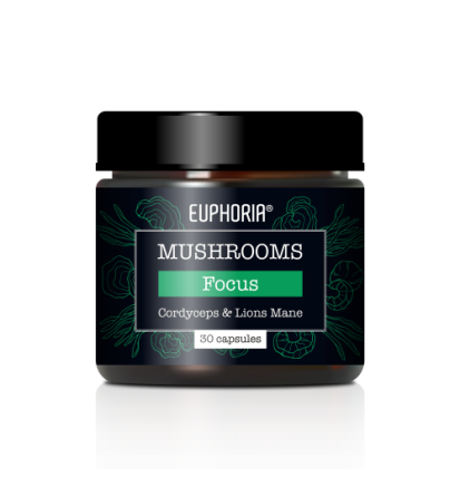 Euphoria Mushrooms Focus, 30 Kapseln