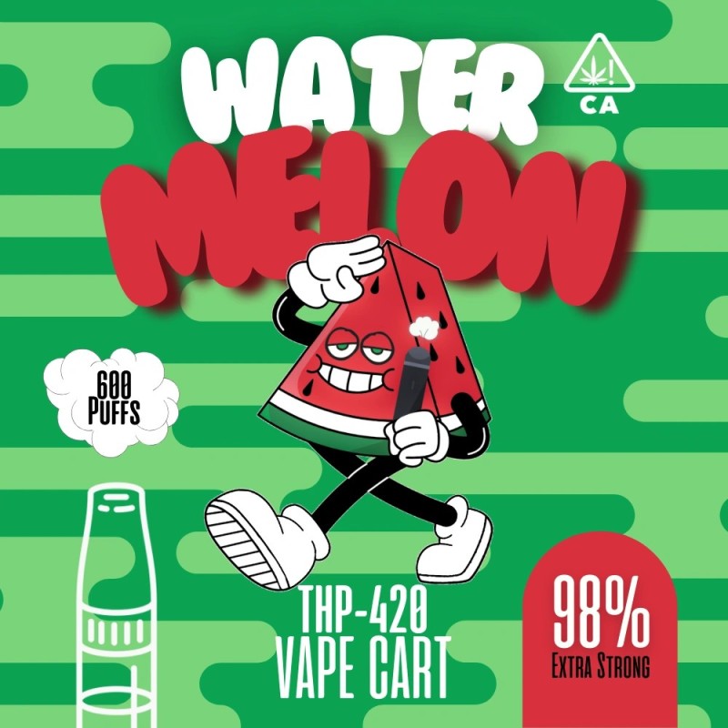 THP420 | Watermelon 1ml | Vape Cart