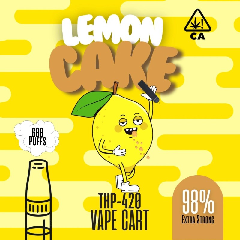 THP420 | Lemon Cake 1ml | Vape Cart