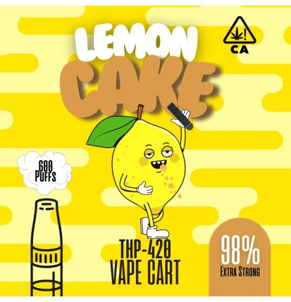 Highhappy THP420 | Lemon Cake 1ml | Vape Cart