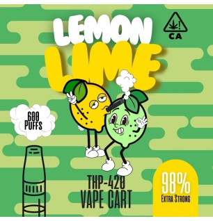 Highhappy THP420 | Lemon Lime 1ml | Vape Cart