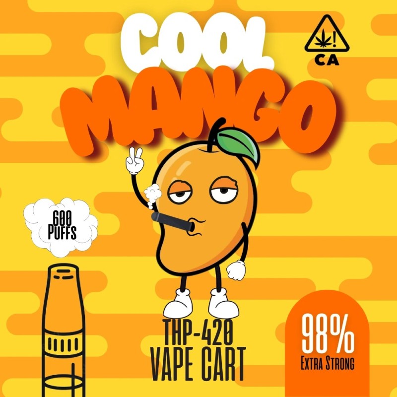 THP420 | Cool Mango 1ml | Vape Cart