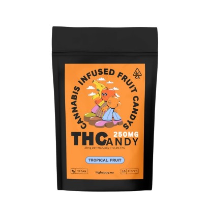 THCandy | Tropical Fruit 250mg | Cannabis Infused Gummies