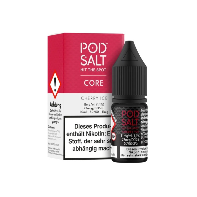 Pod Salt Core - Cherry Ice - Nikotinsalz Liquid