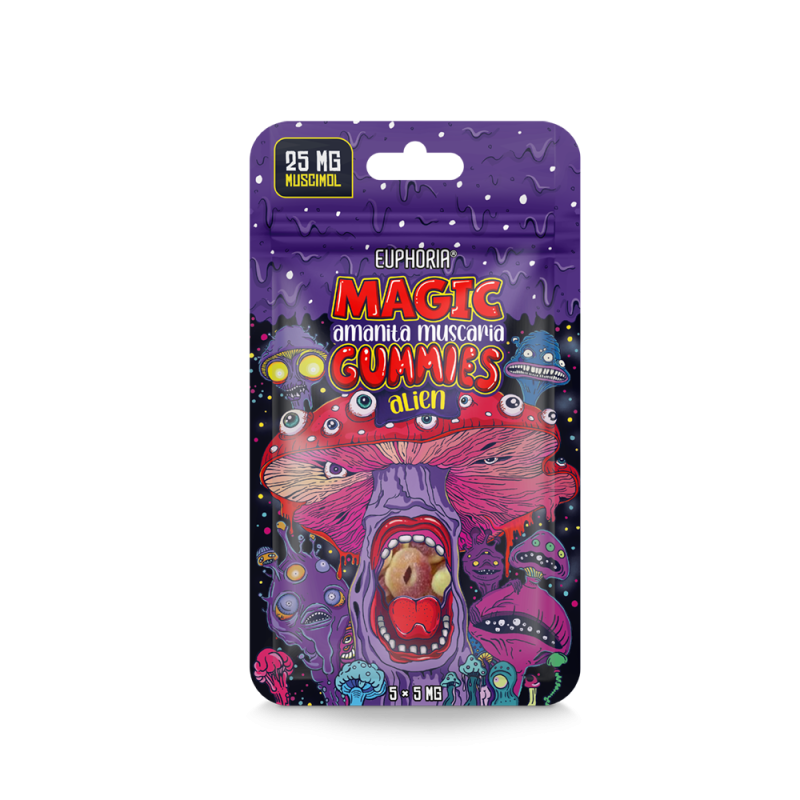 Euphoria Magic Muscimol Gummies - Alien