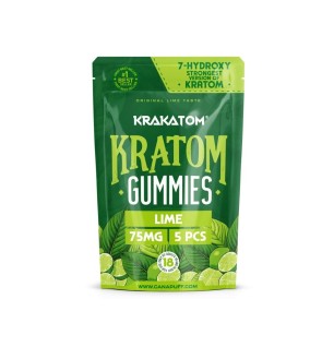 CanaPuff Canapuff - 7 - Hydroxy Kratom Gummies - Lime