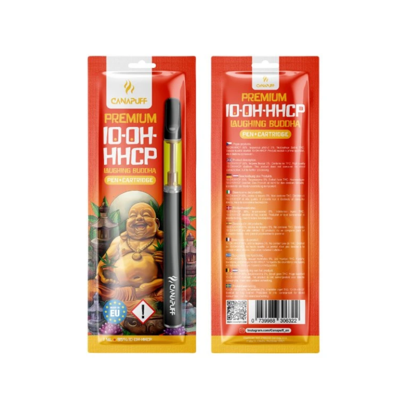 CanaPuff 10-OH-HHCP Pen + Kartusche Lachender Buddha, 10-OH-HHCP 95 %, 1 ml